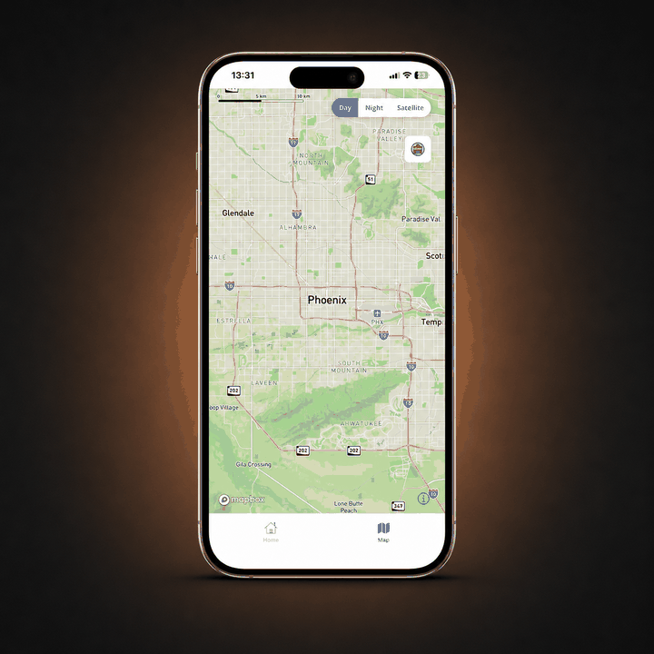 Cactus Watch Phoenix metro incident map